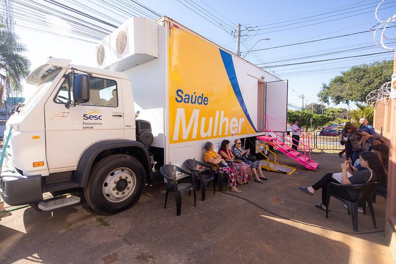Março Saúde da Mulher: Sesc-DF terá atendimentos gratuitos na Rodoviária do Plano Piloto a partir de 6 de março