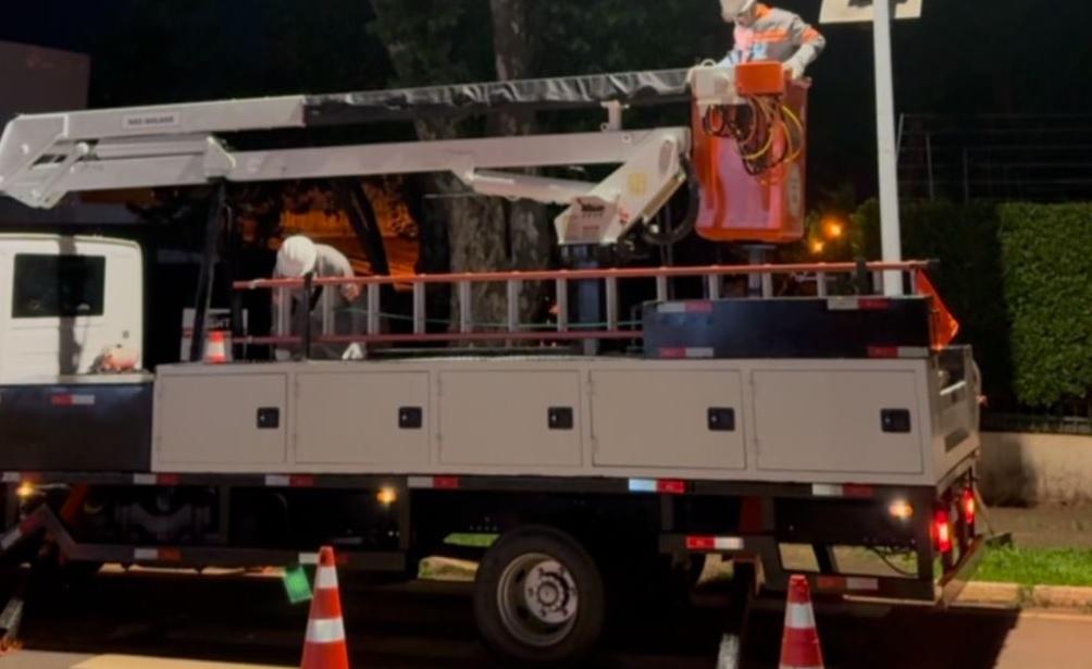 Nova iluminação de LED reforça segurança na Asa Norte