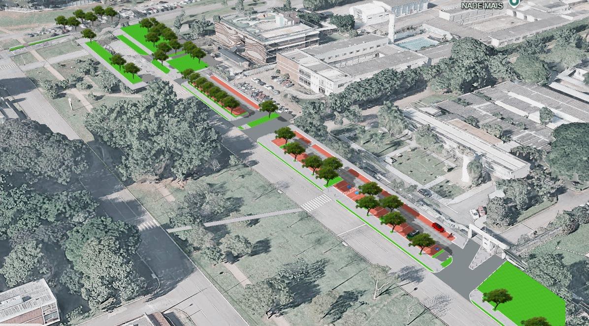 GDF vai construir rota acessível projetada para pedestres e ciclistas na W5 Norte