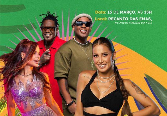 Projeto Sesc + Axé reúne grandes nomes do gênero neste domingo (15), com entrada gratuita