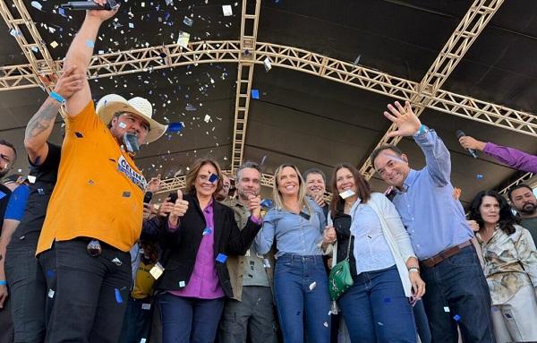 Celina Leão demonstra força política em ato de pré-candidatura no Distrito Federal