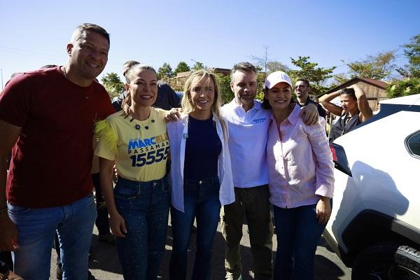 Mais de 7 mil pessoas participam da abertura oficial da campanha de Marcela Passamani