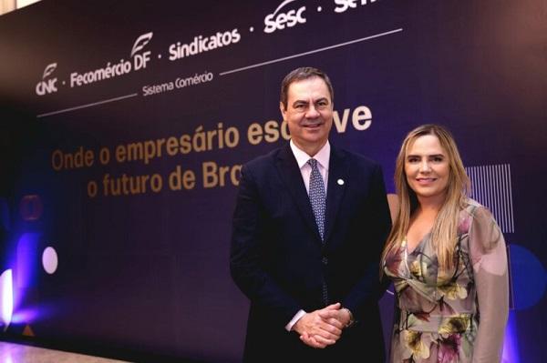 Fecomércio-DF parabeniza Celina Leão pela reeleição
