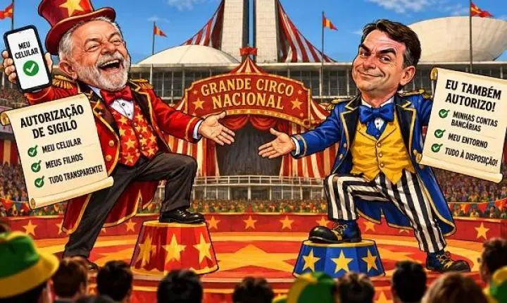 O espetáculo dos sigilos: quando a política confunde o eleitor com plateia