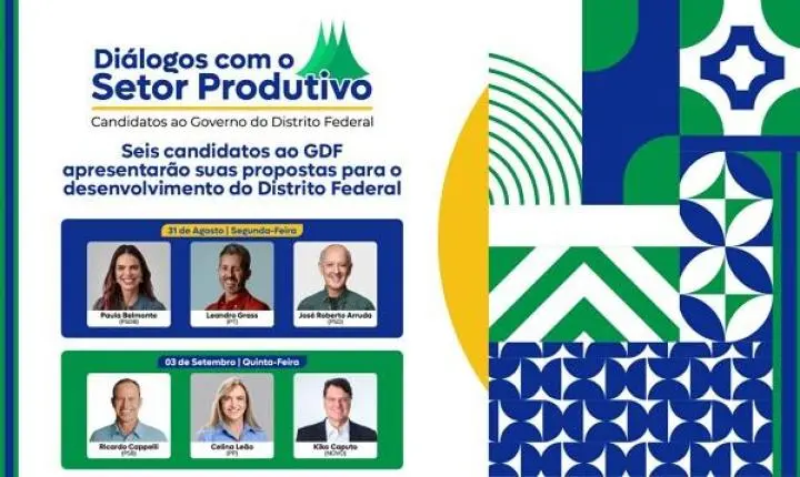 Setor produtivo do DF abre rodada de sabatinas com candidatos ao Buriti